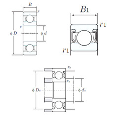 Rolamentos W686-2RS KOYO