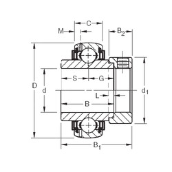 Rolamentos GN103KLLB Timken