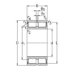 Rolamento NNCL4964-V NKE