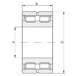 Rolamento NNCL4956 V ISO