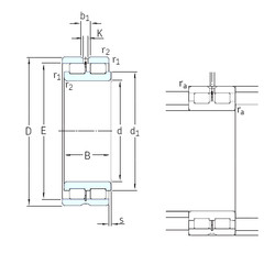 Rolamento NNCL4972CV SKF