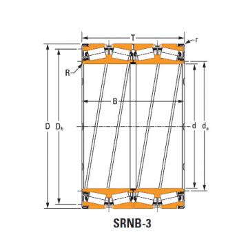 Rolamentos de rolo de rolo selado 638 O-ring