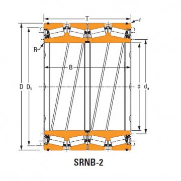 Rolamentos de rolo de rolo selado 282 O-ring