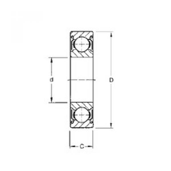 Rolamentos W6305-ZZ CYSD #1 image