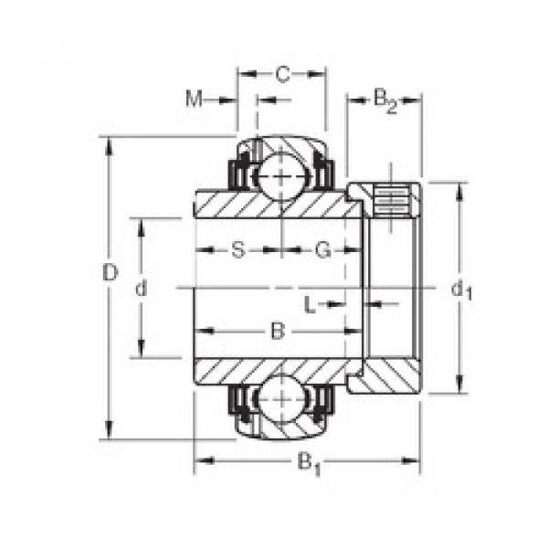 Rolamentos GN102KLLB Timken #1 image