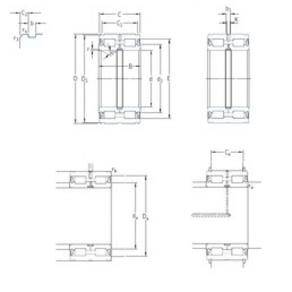 Rolamento NNF5006ADB-2LSV SKF #1 image