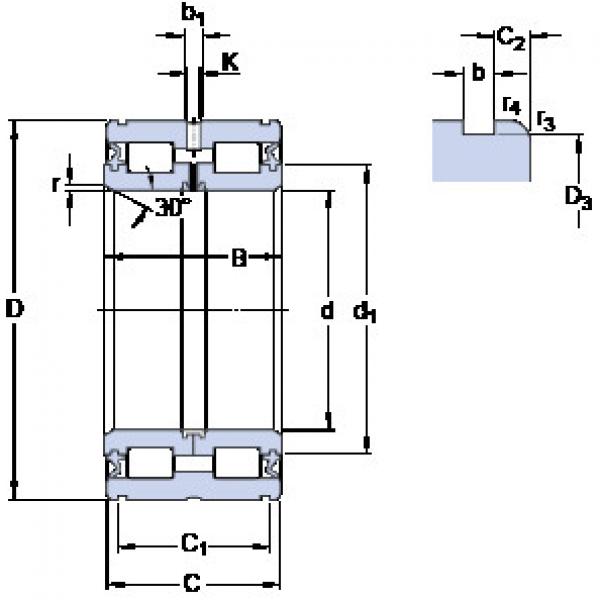 Rolamento NNF 5013 ADB-2LSV SKF #1 image