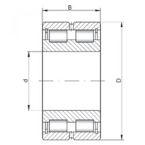 Rolamento NNCL4980 V CX #1 image