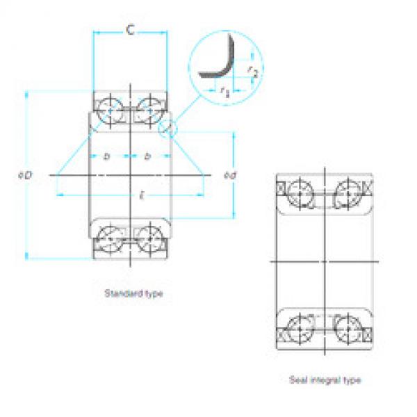 Rolando ZA-40BWD12FCA88** NSK #1 image