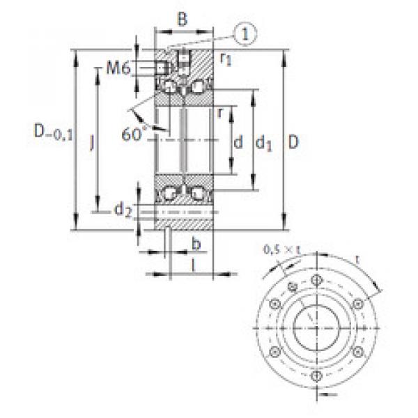 Rolando ZKLF40100-2Z INA #1 image