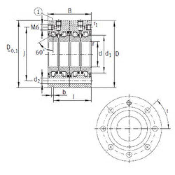 Rolando ZKLF2068-2RS-2AP INA #1 image