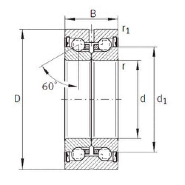 Rolando ZKLN4075-2RS INA #1 image