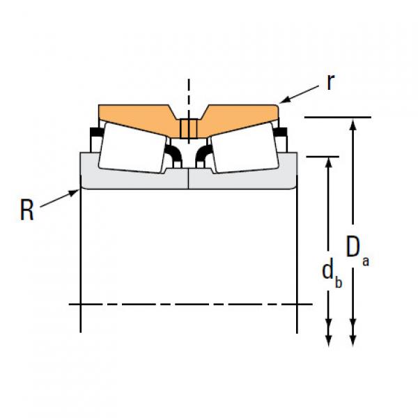 Bearing M231647 M231616XD #2 image