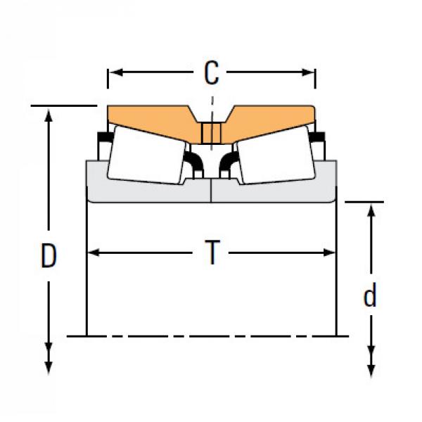 Bearing NA329115 329173CD #2 image